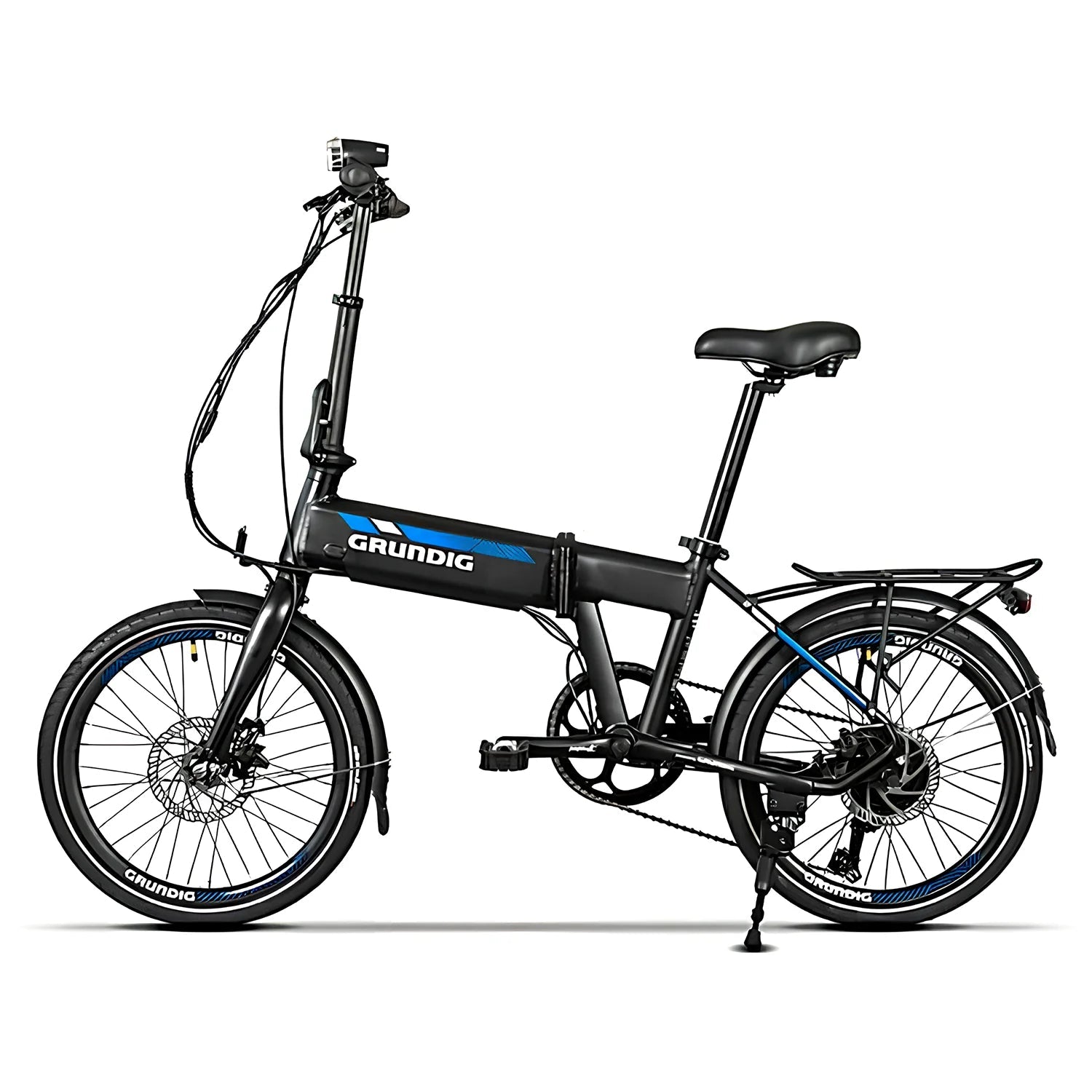 grundig e citybike 28 bewertung Grundig E20 Folding Electric Bike – Compact 250W Urban Commuter eBike