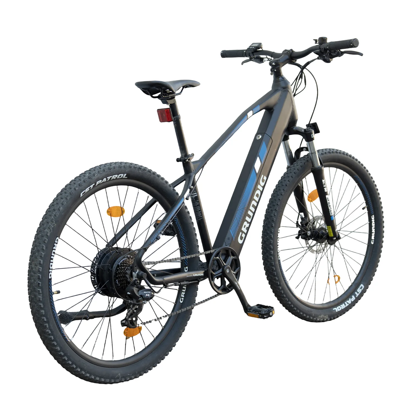 Back view of Grundig E275 eBike