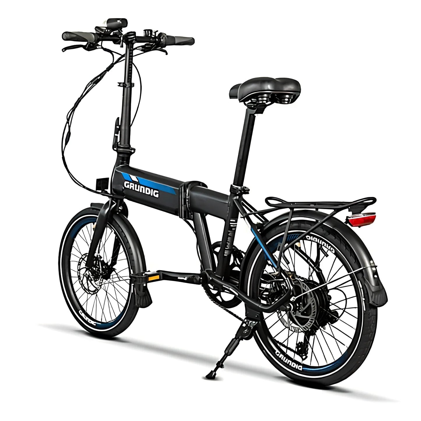 Grundig E20 folding eBike back view