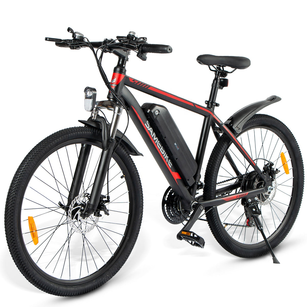 SAMEBIKE SY26 Commuter eBike. front left side.