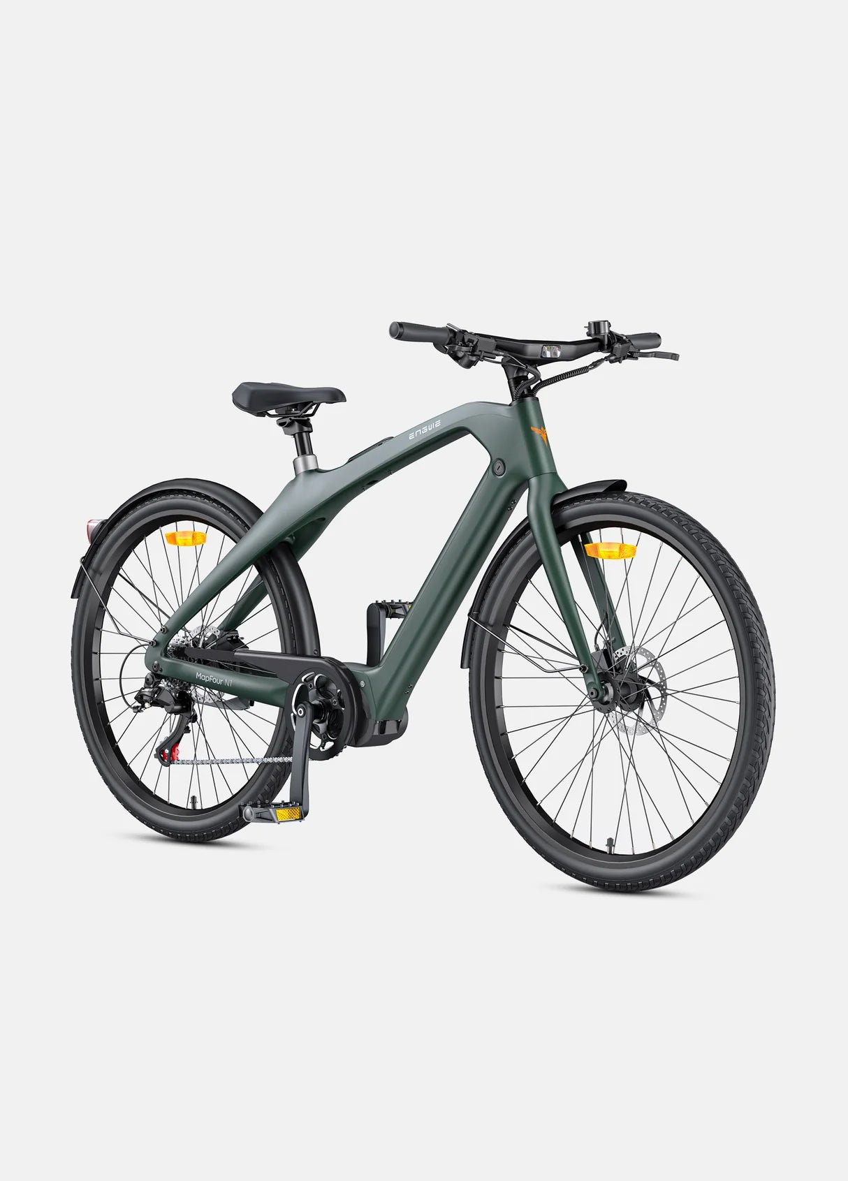 Engwe N1 Pro electric fat tire bike in Green