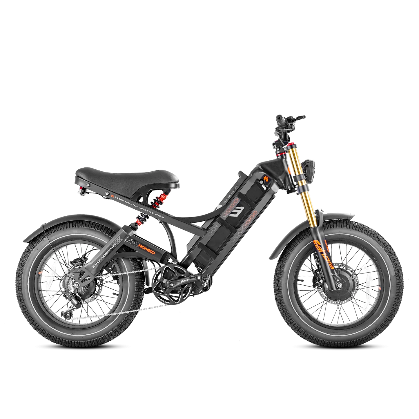 Eahora Romeo II E-Bike 20 zoll reifen 2500W (Dual Motor 2 x 1250W)