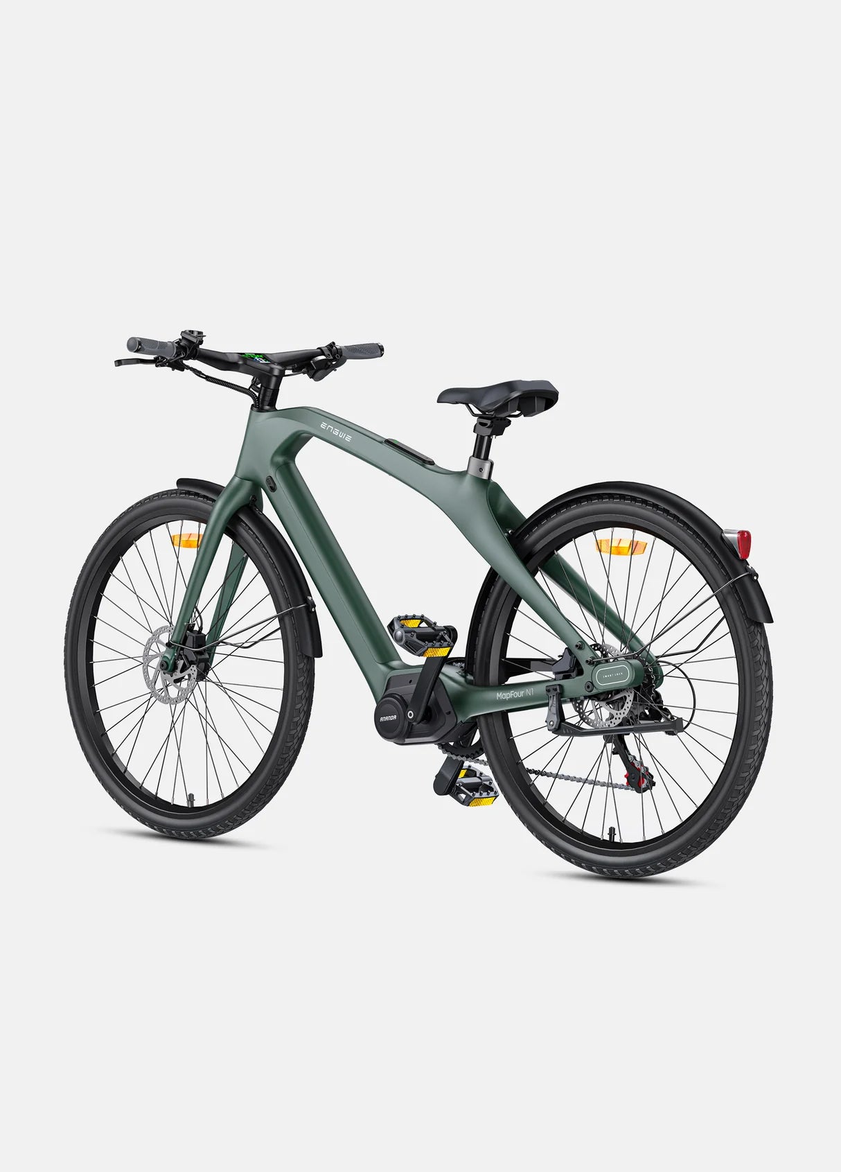 ENGWE N1 PRO 250W Mid-drive Motor, 80Nm Torque Carbon Fiber City E-bike