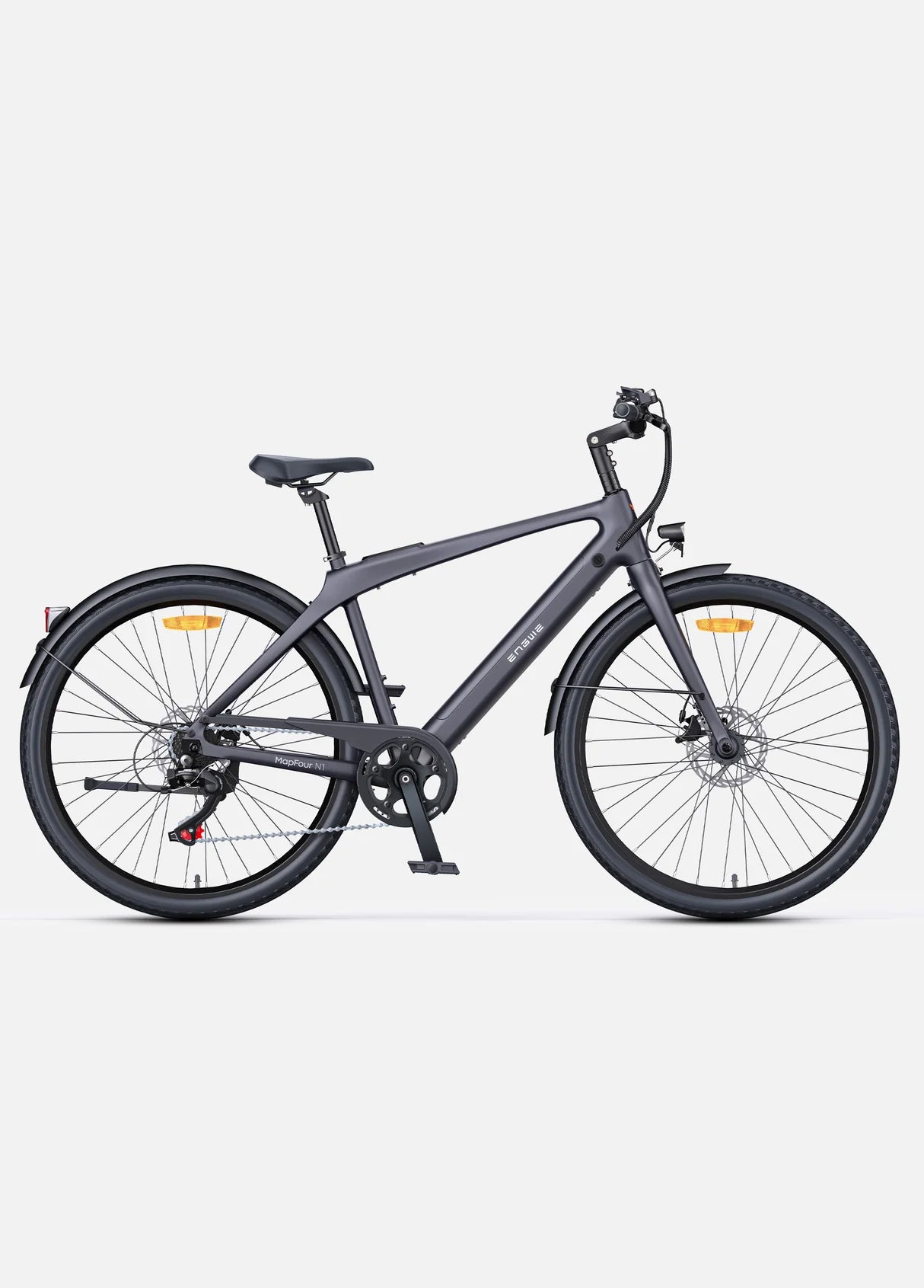 Side view of Engwe N1 Air eBike with 250W motor