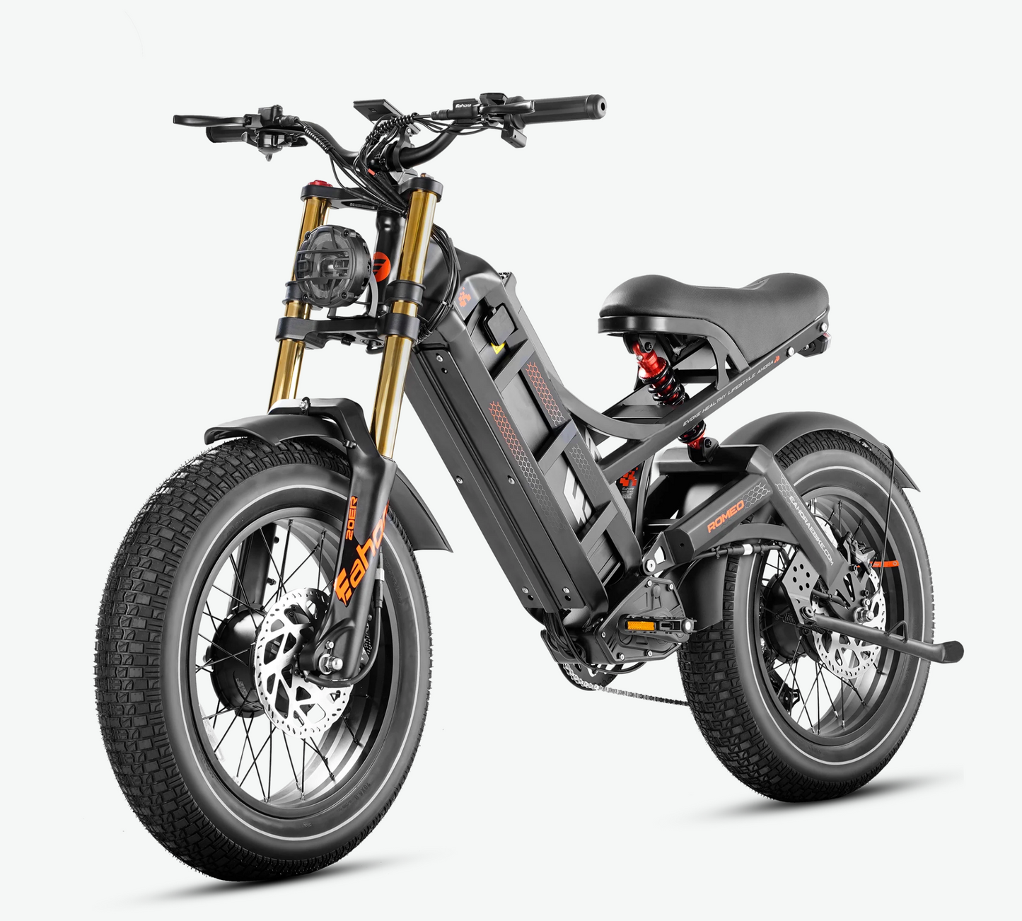 Eahora Romeo II E-Bike 20 zoll reifen 2500W (Dual Motor 2 x 1250W)