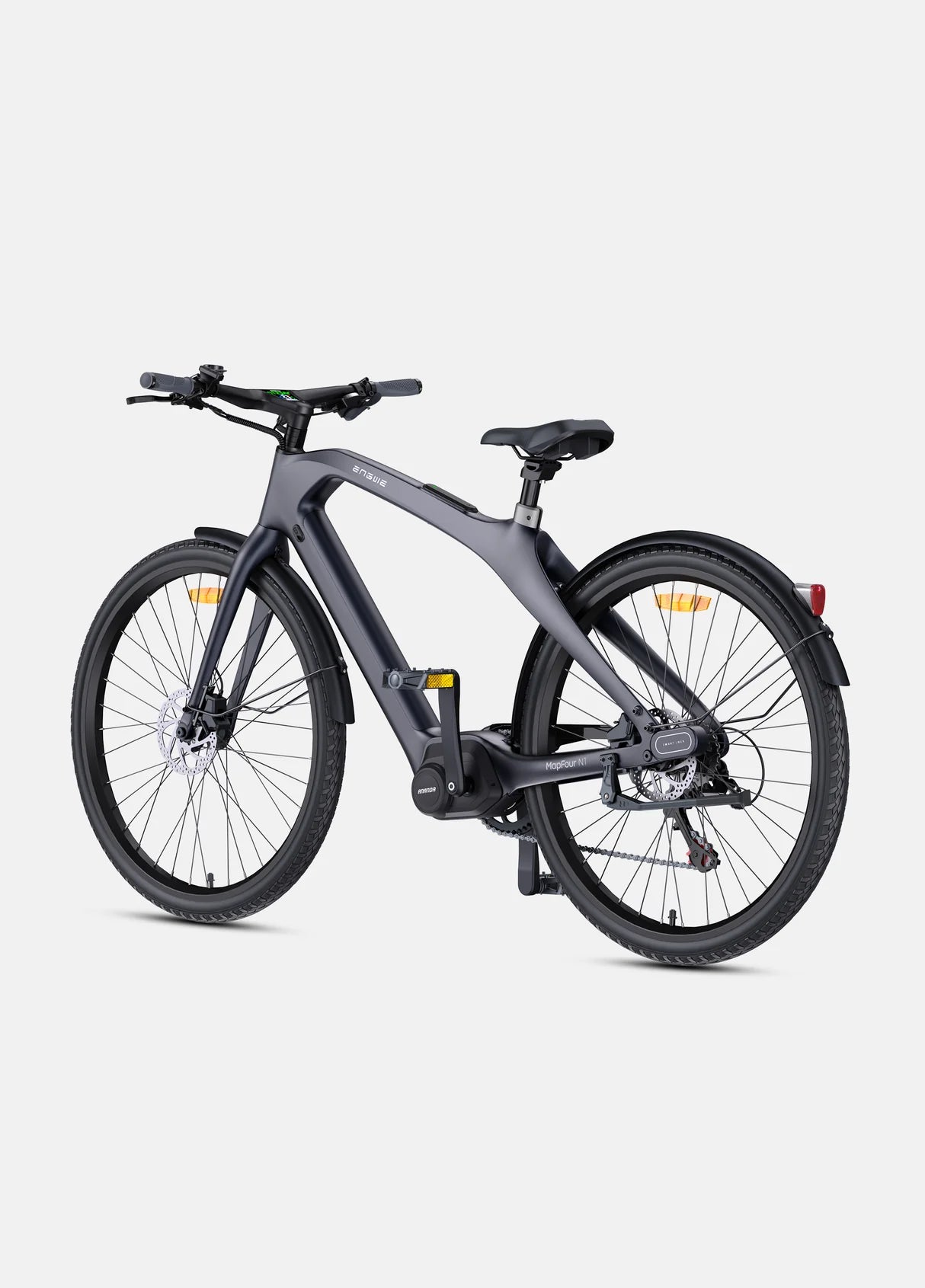 Engwe N1 Pro electric fat tire bike back side