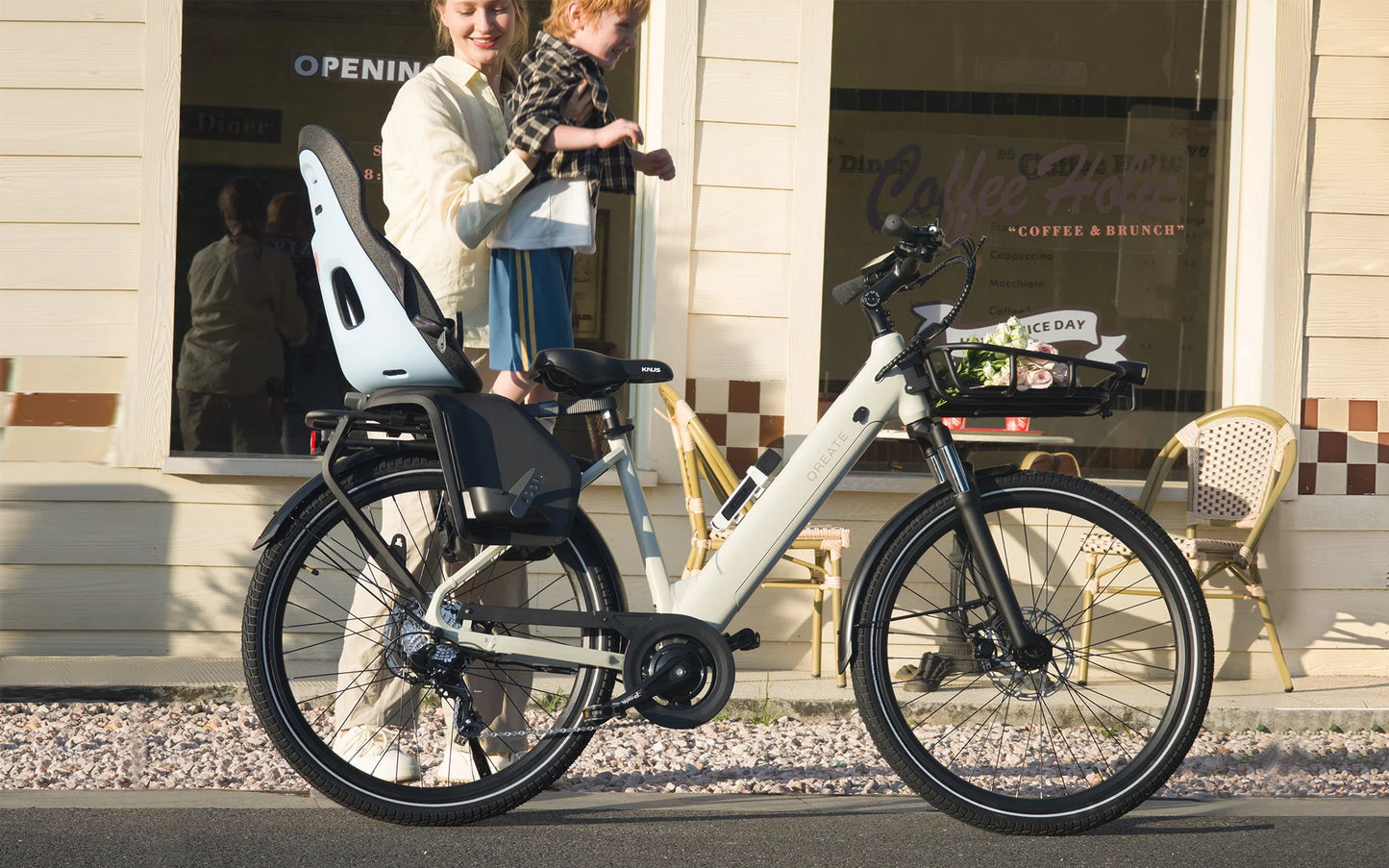 A-Spadz QREATE City Air E-Bike 27,5 inch tires