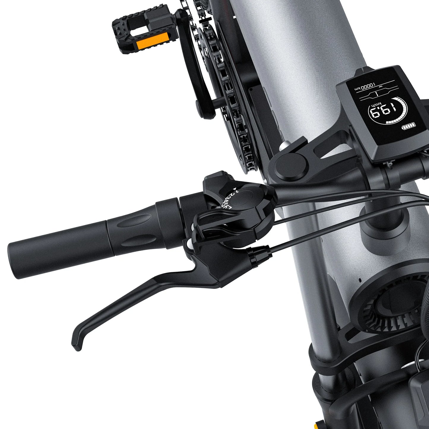 coswheel t20 ebike. handlebar.