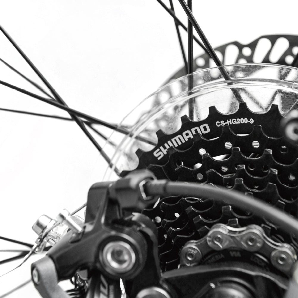 GRUNDIG GCB-1 Urban ebike. black color. cassette.