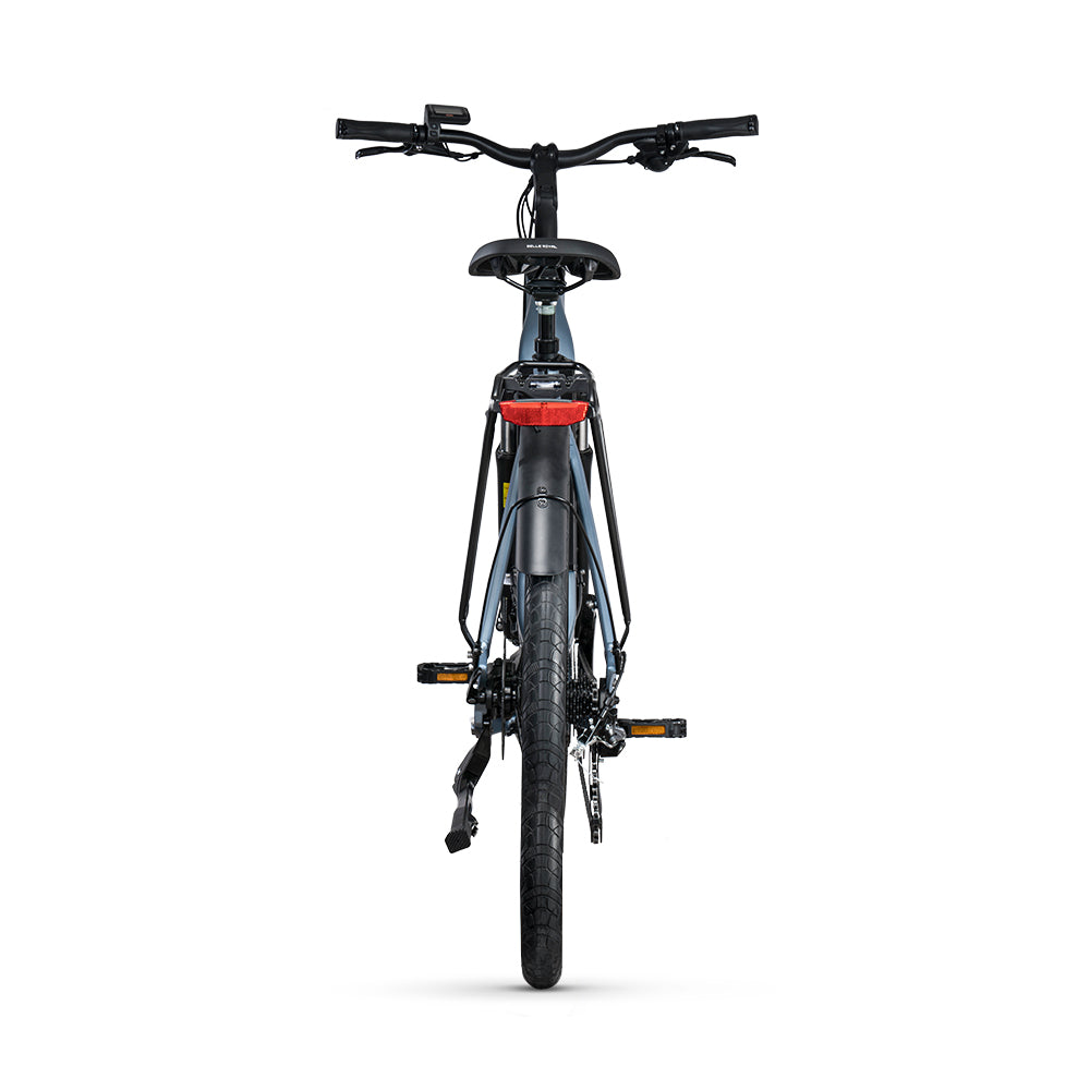 GRUNDIG GCB-1 Urban ebike. blue color. back