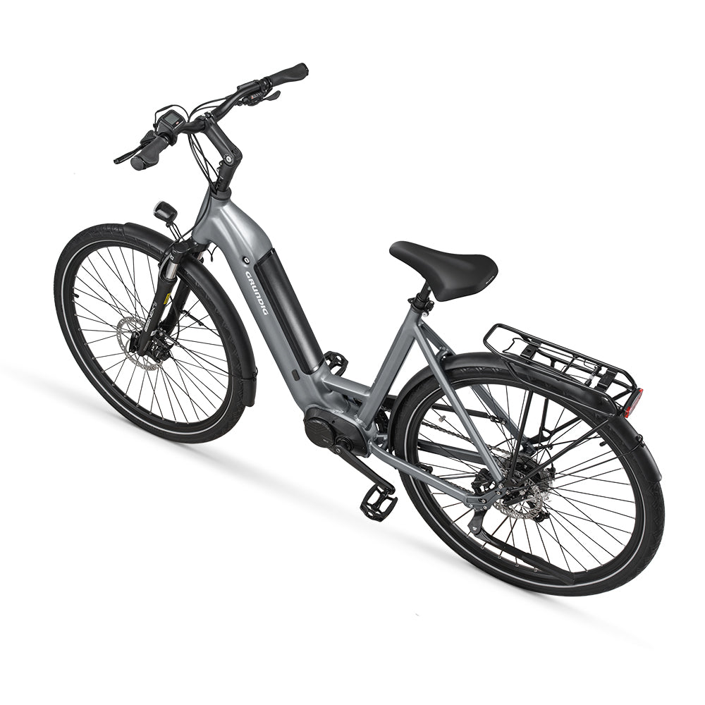 GRUNDIG GCB-1 Urban ebike. gray color.
