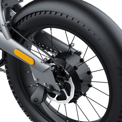 coswheel t20 ebike. rear wheel view.