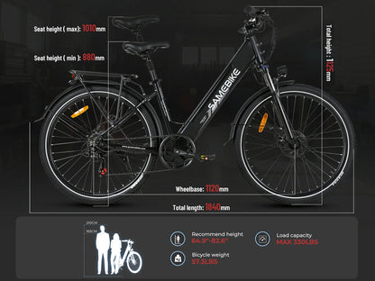 SAMEBIKE RS-A01 Pro-T Urban Electric Bicycle