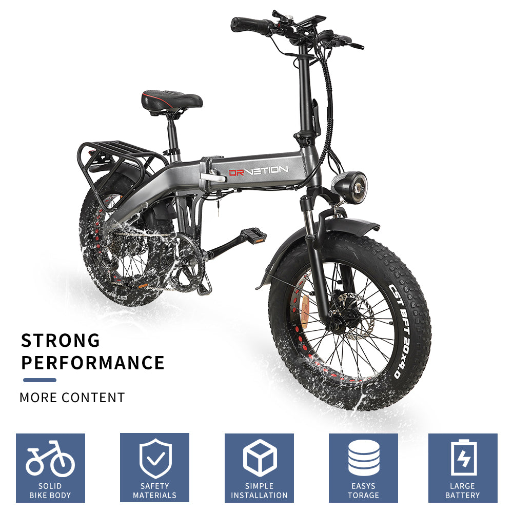 DrVetion BT20 folding ebike. characteristics.