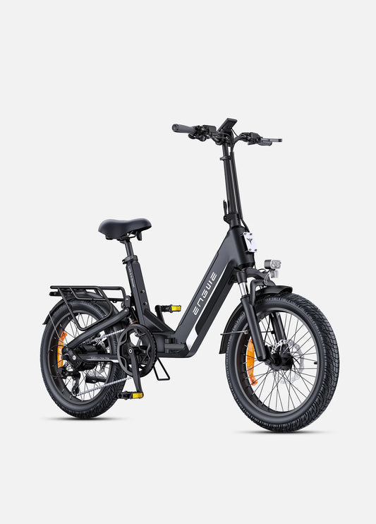 ENGWE L20 3.0 Boost 250W 75Nm Boost Power Full Suspension Compact E-bike Black