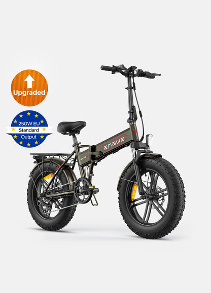 EP-2 Boost EU Legal 250W 120km Boost Power Torque Sensor All-Terrain E-Bike Brown
