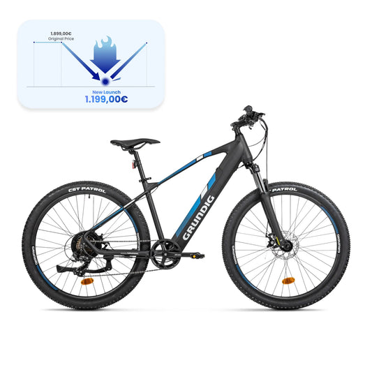 Side view of Grundig E275 eBike