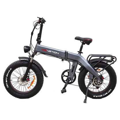 DrVetion BT20 folding ebike. left side view.