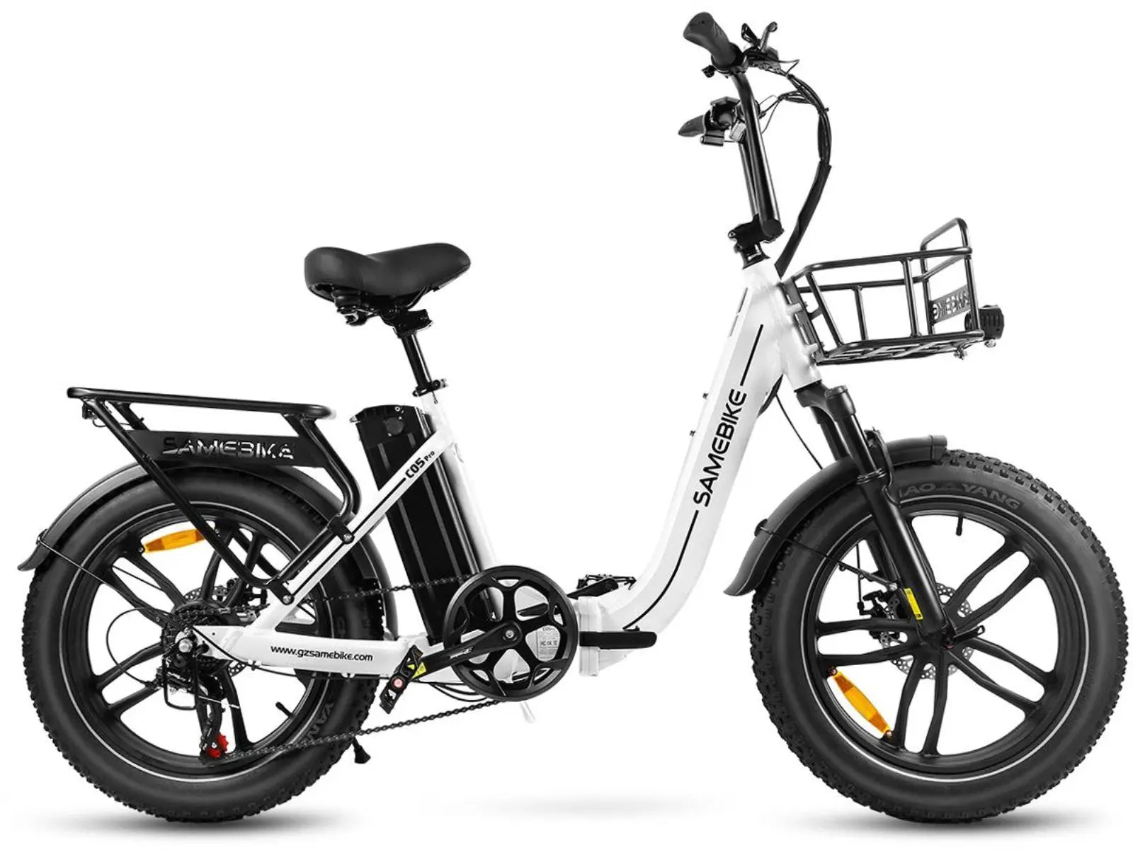 SAMEBIKE C05 Pro Step-through Foldable Fat Tire Ebike