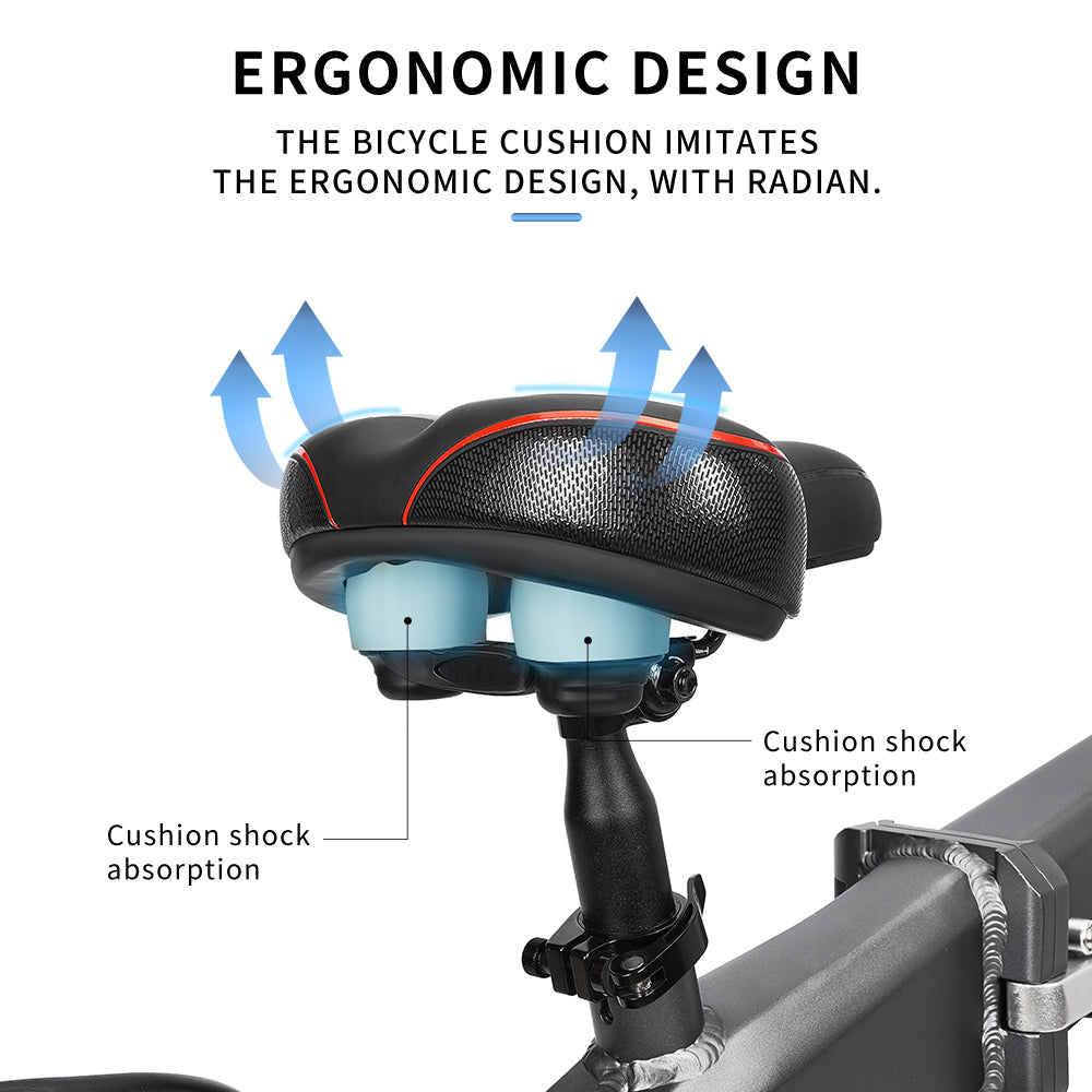DrVetion BT20 folding ebike. seat