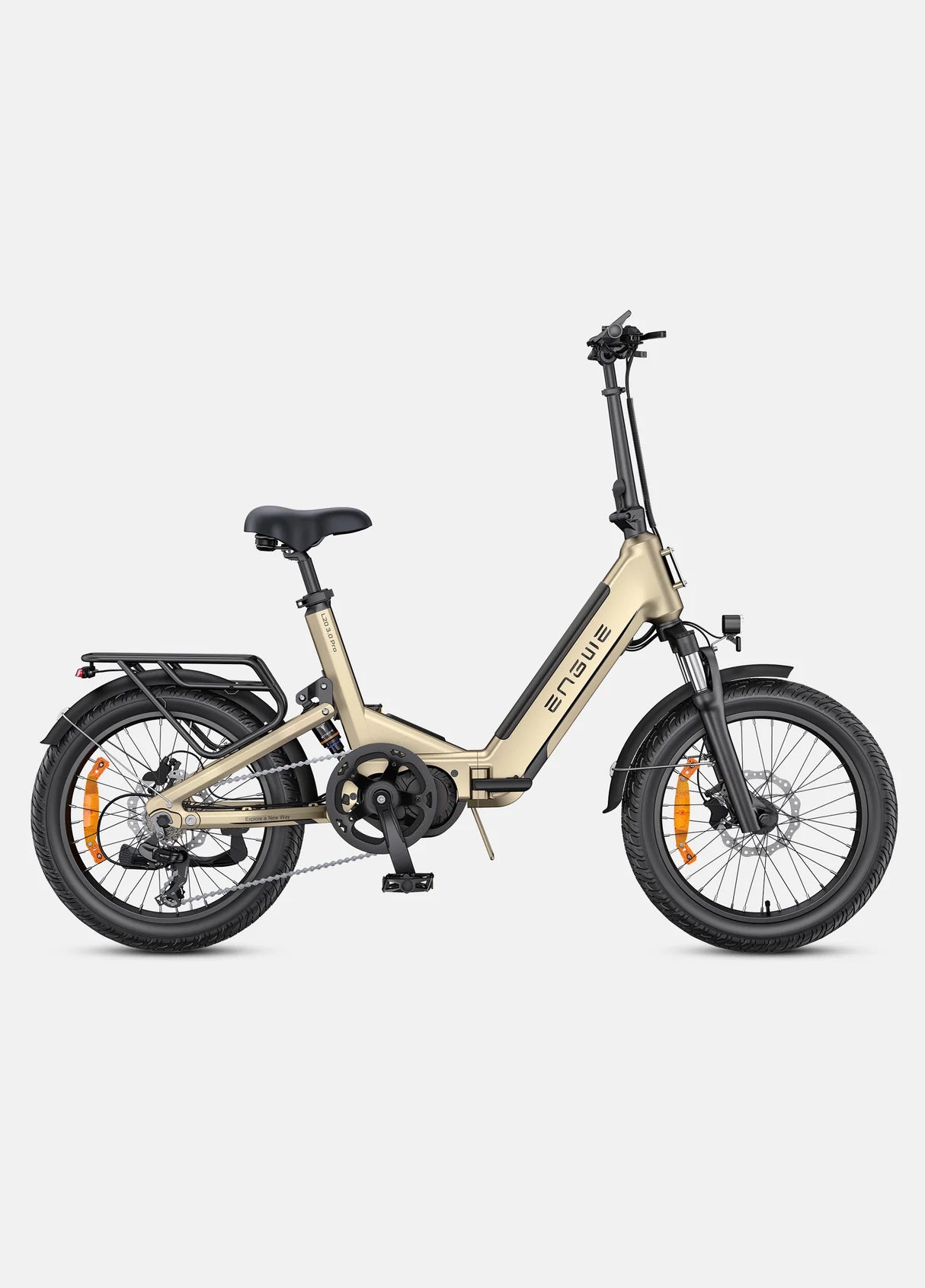 ENGWE L20 3.0 Pro 250W 100Nm Mid-drive Motor Full Suspension Compact E-bike