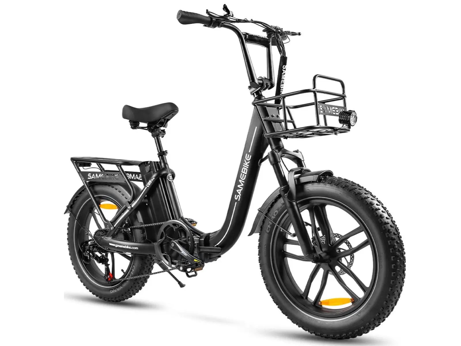 SAMEBIKE C05 Pro Step-through Foldable Fat Tire Ebike