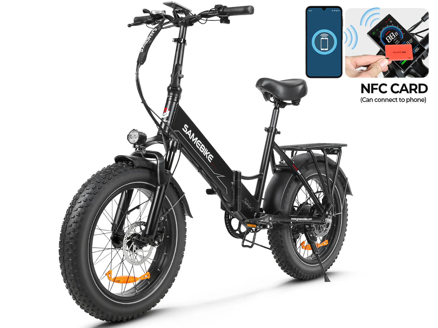 SAMEBIKE LOTDM200-II 750W Folding electric bicycle