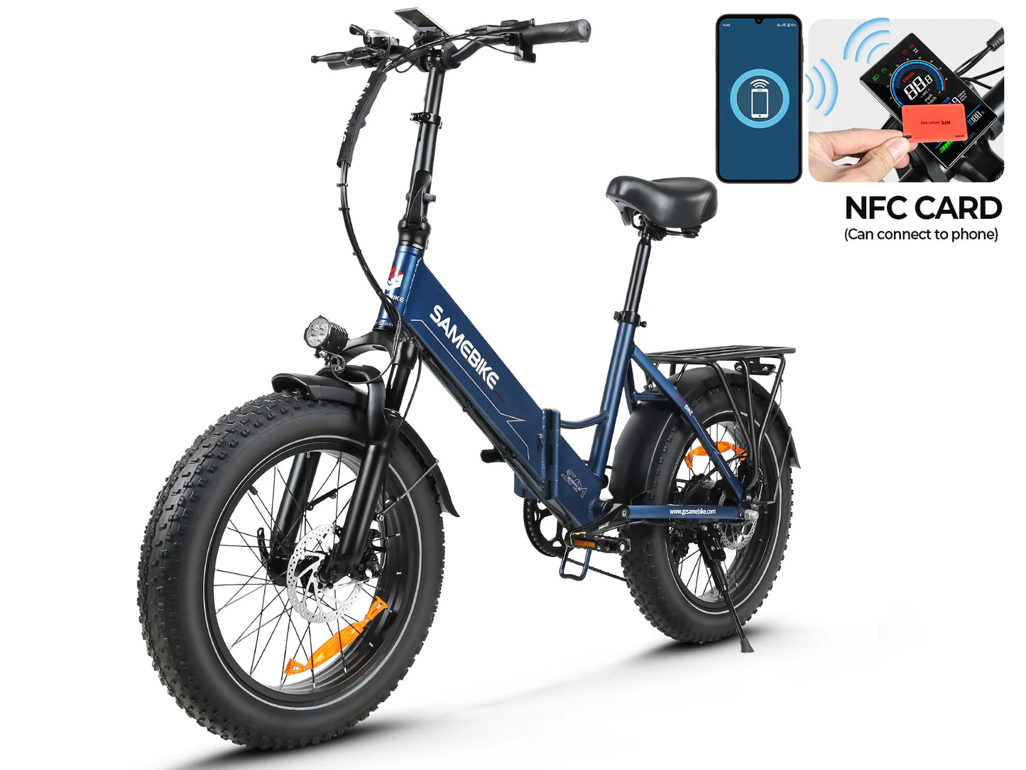 SAMEBIKE LOTDM200-II 750W Folding electric bicycle
