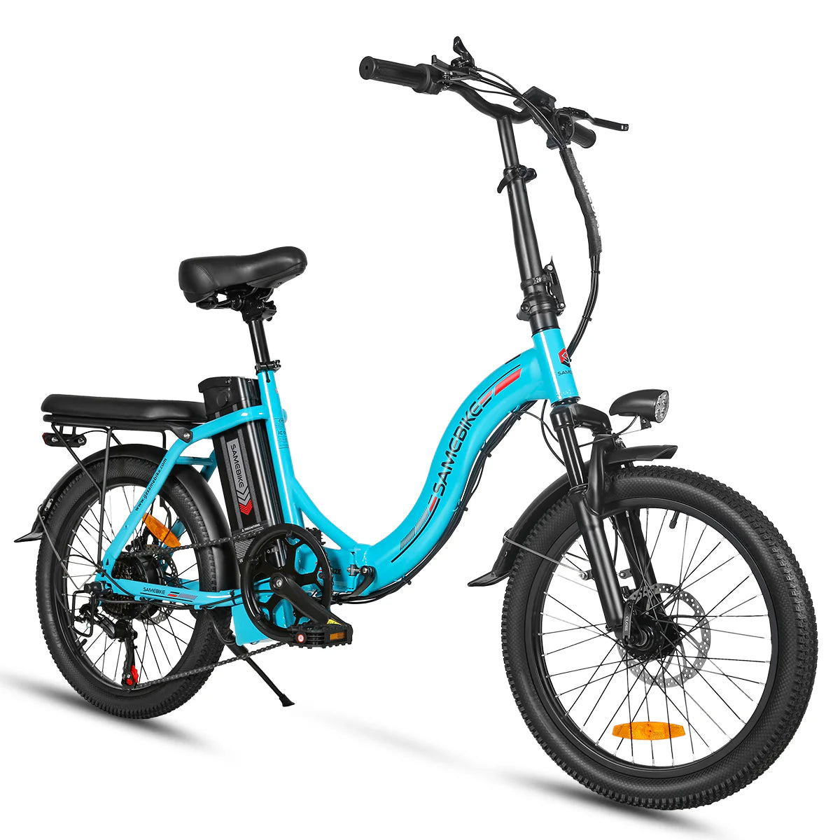 elektrofahrrad mini SAMEBIKE CY20 Tragbares, faltbares Mini-Elektrofahrrad für Pendler
