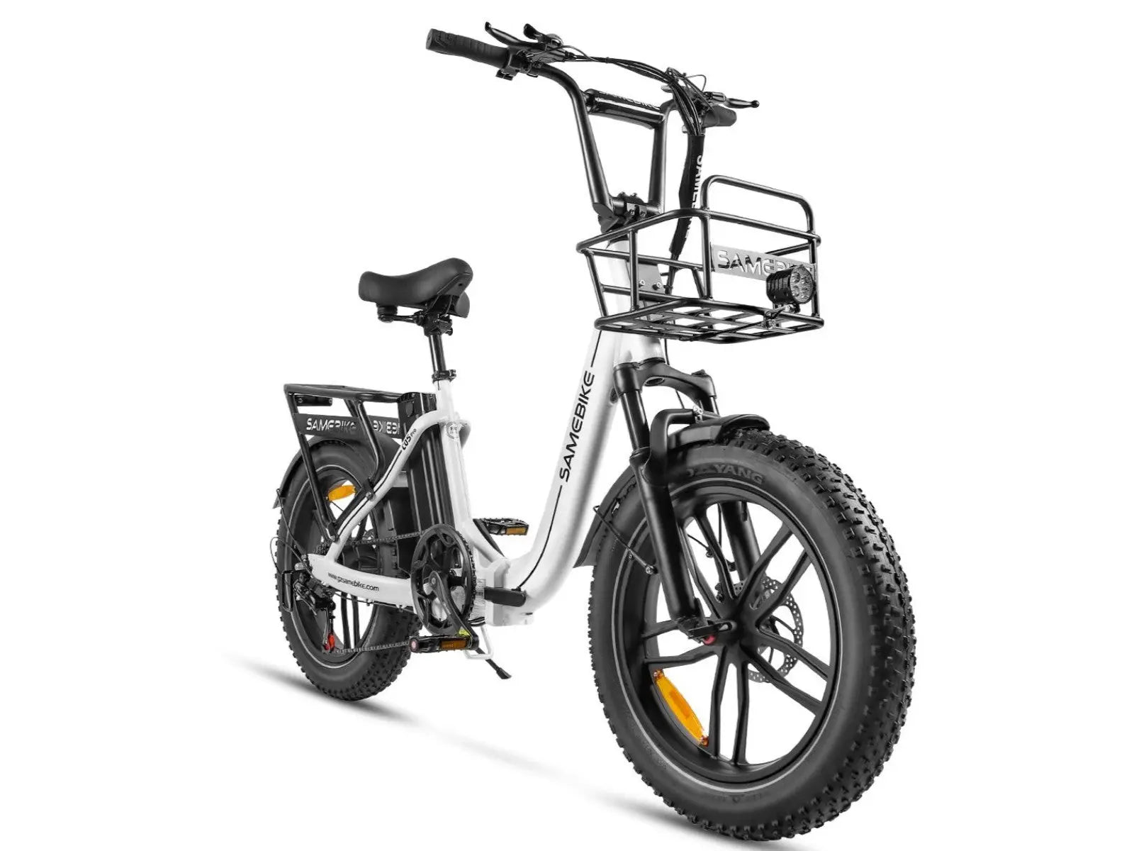 SAMEBIKE C05 Pro Step-through Foldable Fat Tire Ebike
