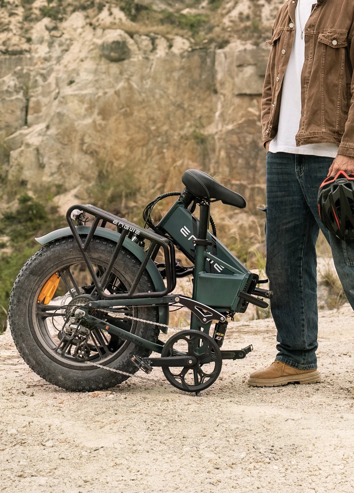 Engwe Engine Pro 2.0 75Nm High Torque Outdoor Adventure Folding E-bike