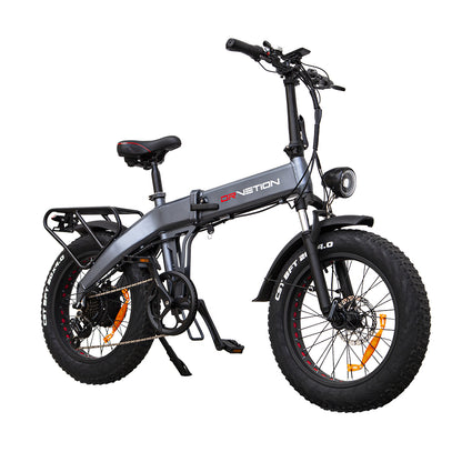 DrVetion BT20 folding ebike. front right view.