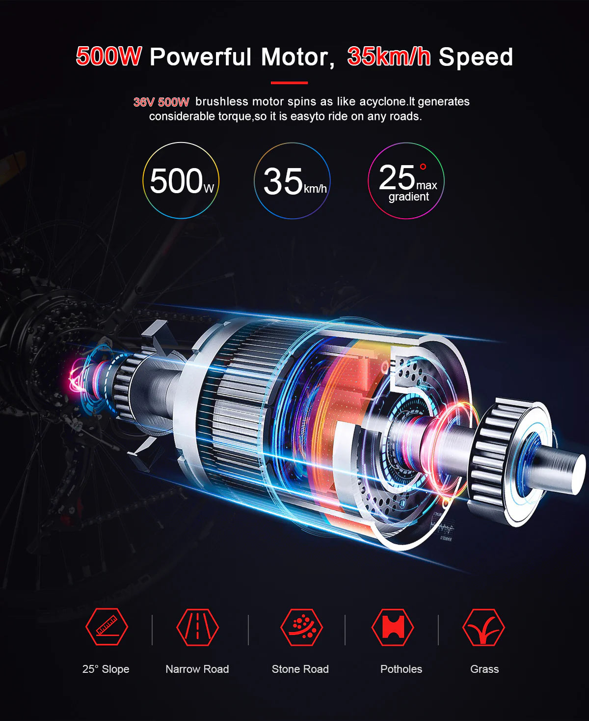 SAMEBIKE SY26-II Mountain Electric Bike