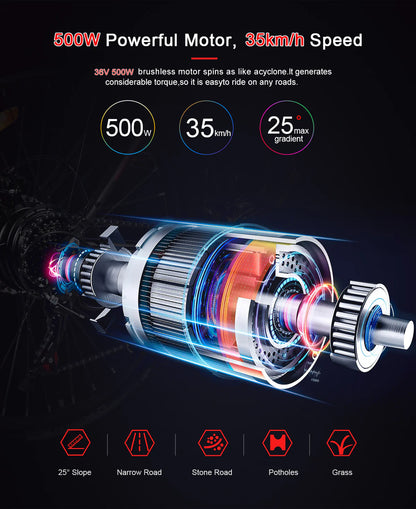 SAMEBIKE SY26-II Mountain Electric Bike