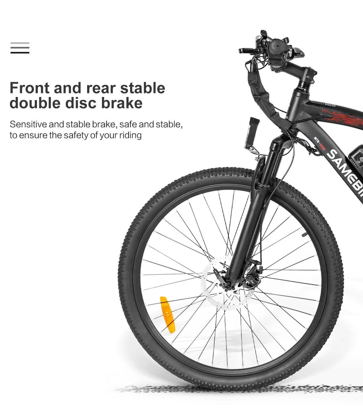 SAMEBIKE SY26-II Mountain Electric Bike