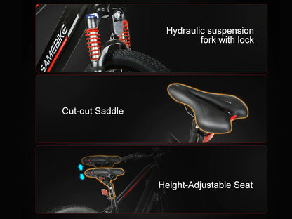 SAMEBIKE MY275 500W Pendler-E-Bike