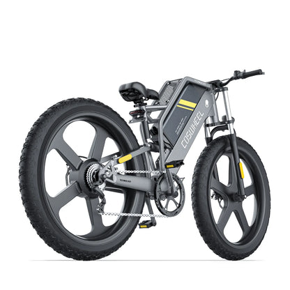 Coswheel T26 mountain ebike. rear right view.