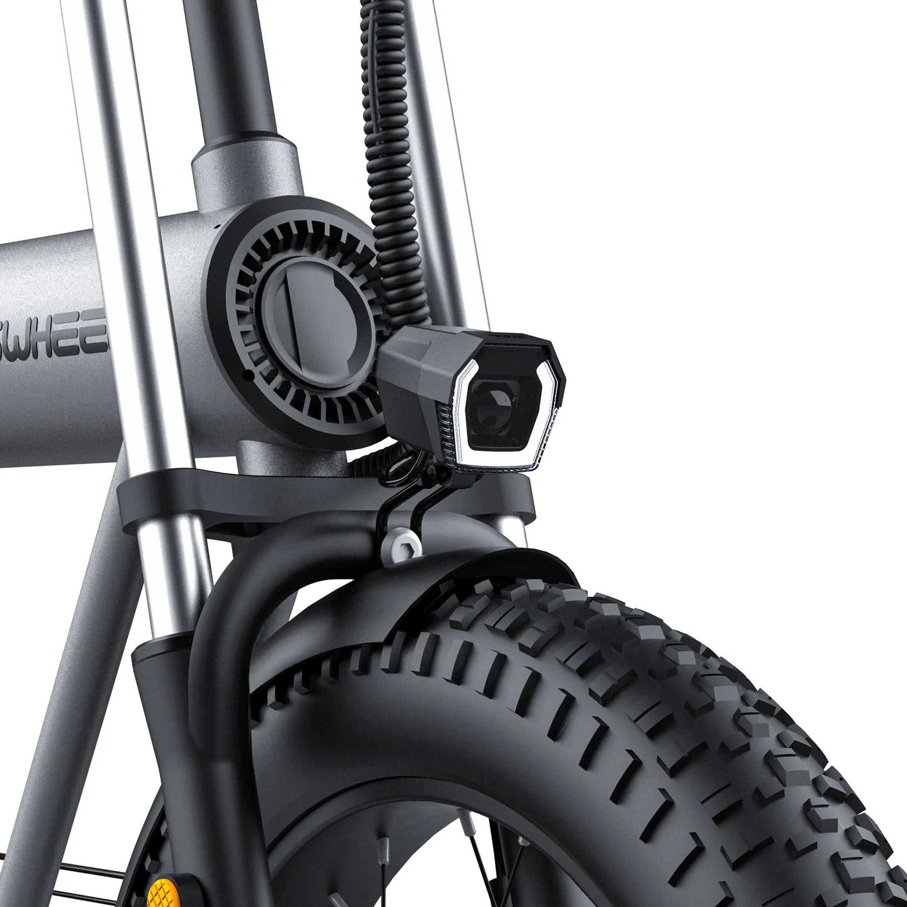 coswheel t20 ebike. front light.