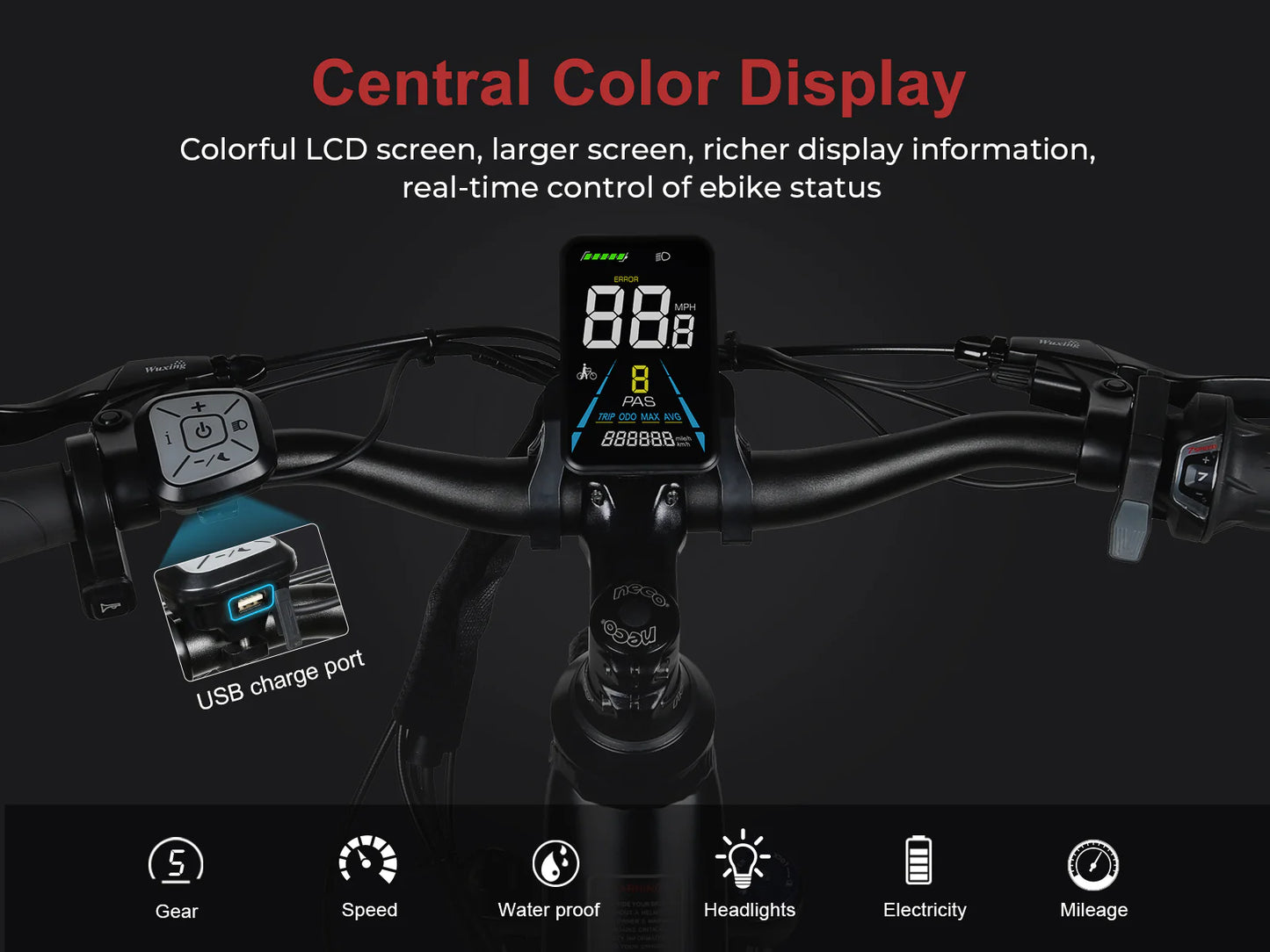 SAMEBIKE RS-A01 Pro-T Urban Electric Bicycle