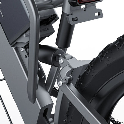 Coswheel T26 mountain ebike. suspension.