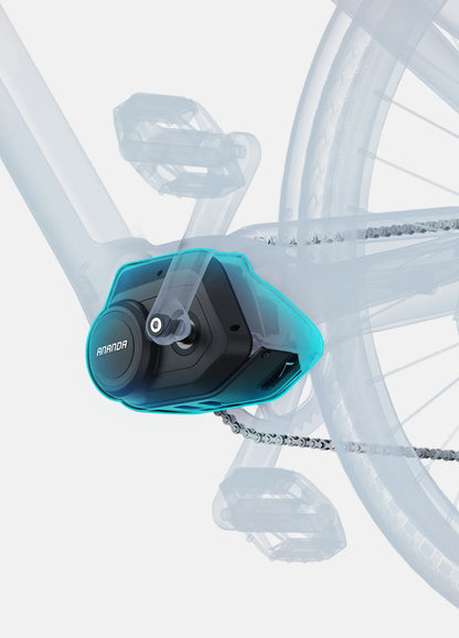 Engwe N1 Pro electric fat tire bike middle motor