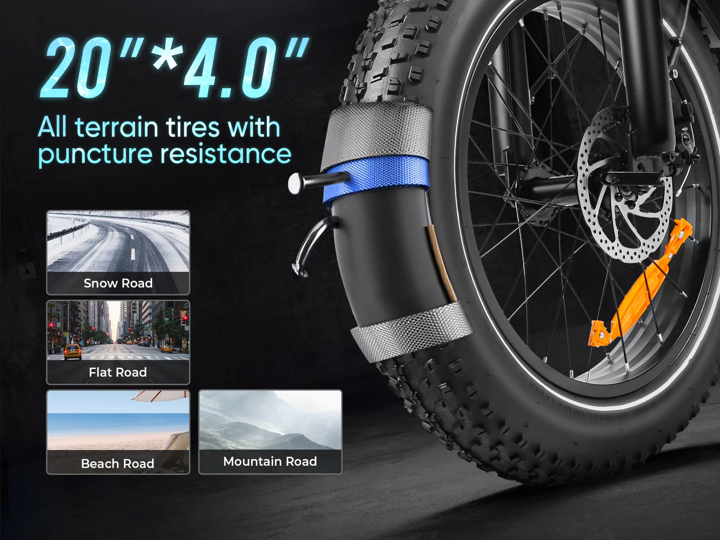 SAMEBIKE LOTDM200-II 750W Folding electric bicycle