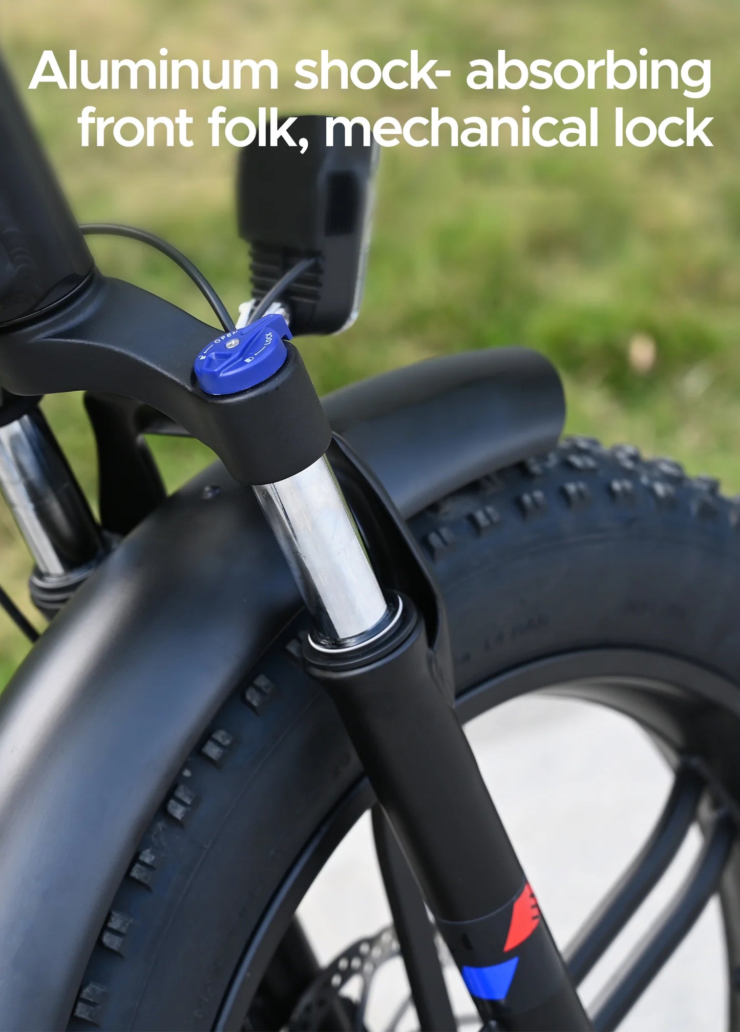 Engwe engine X full suspension folding ebike. front suspension.