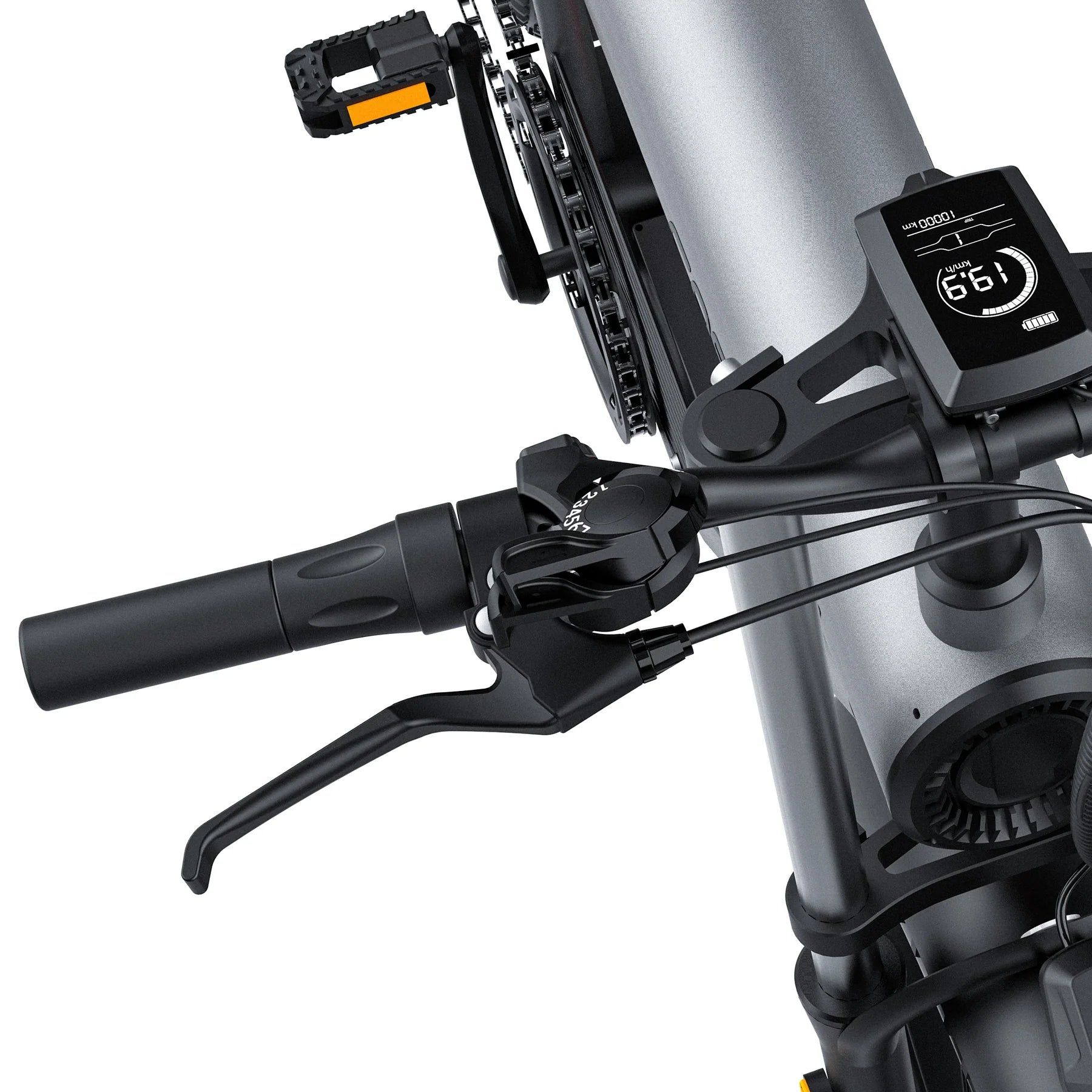 coswheel t20 ebike. handlebar.