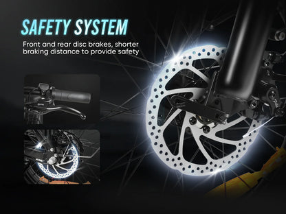 SAMEBIKE LOTDM200-II 750W Folding electric bicycle