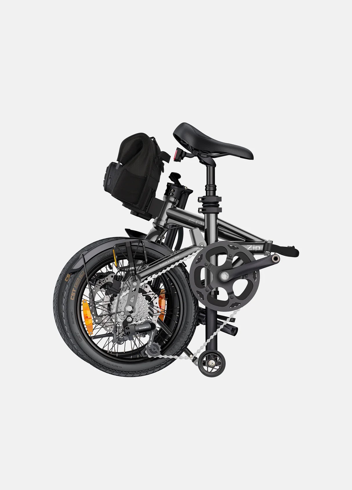 ENGWE Zip 250W Lightweight 120 kg Max Load Torque Sensor Folding E-bike