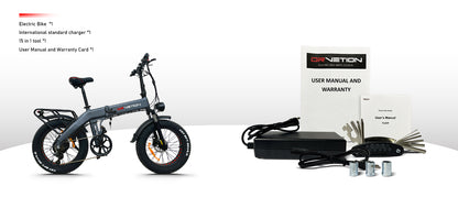 DrVetion BT20 folding ebike. accessories